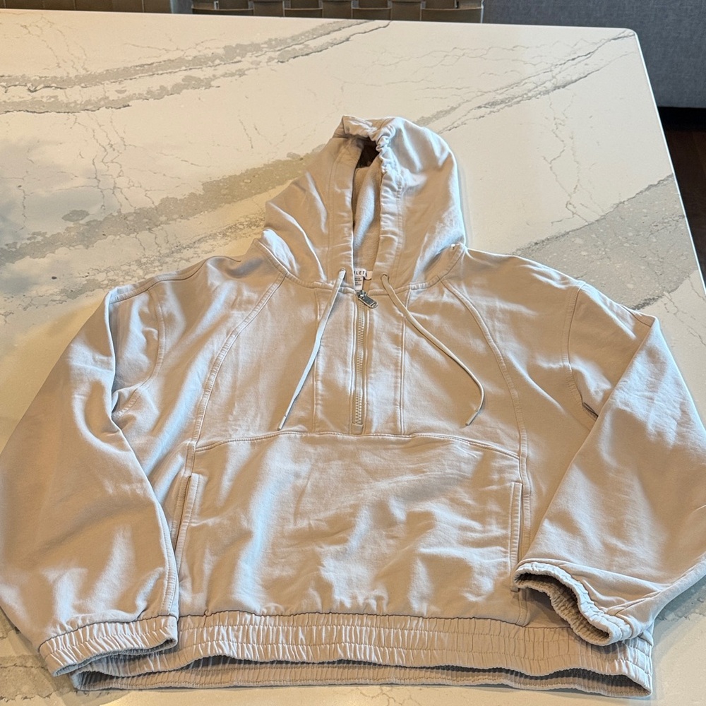 Athleta Retroterry 1/2 Zip Hoody